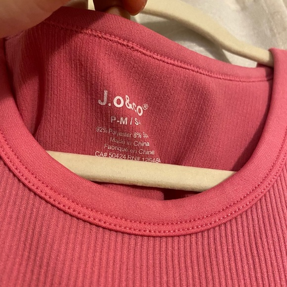 Red Ribbed Tank Top - Picture 3 of 6